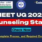 NEET UG 2025 counseling starts